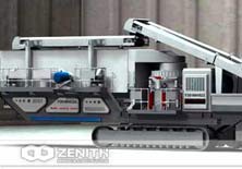 Track Mounted Mobile Crushing Plant