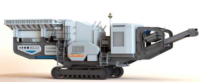 LD Series Tracked Mobile Impact Crushing Plant